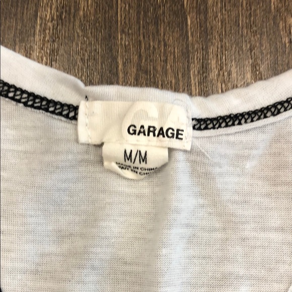 Garage Zebra Tank Top Size M - Picture 2 of 4